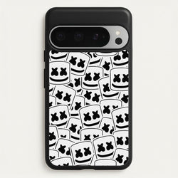 Collage - White Helmet DJ  - Marshmello Phone Case for Google Pixel 9 Pro XL