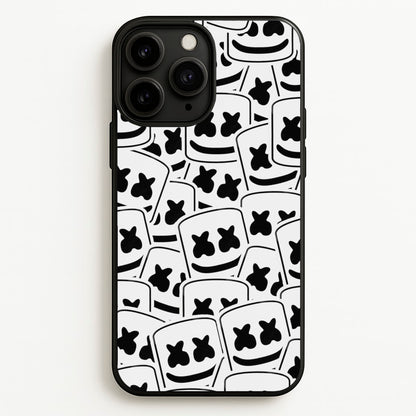 Collage - White Helmet DJ  - Marshmello Phone Case for iPhone 11 Pro