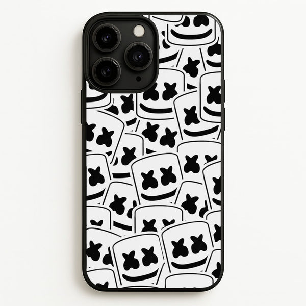 Collage - White Helmet DJ  - Marshmello Phone Case for iPhone 11 Pro