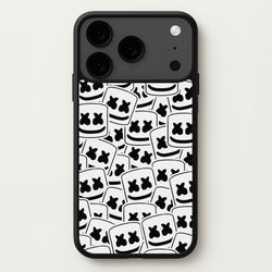 Collage - White Helmet DJ Phone Case for iPhone 17 Pro