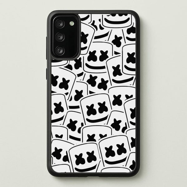Collage - White Helmet DJ  - Marshmello Phone Case for Galaxy S20FE