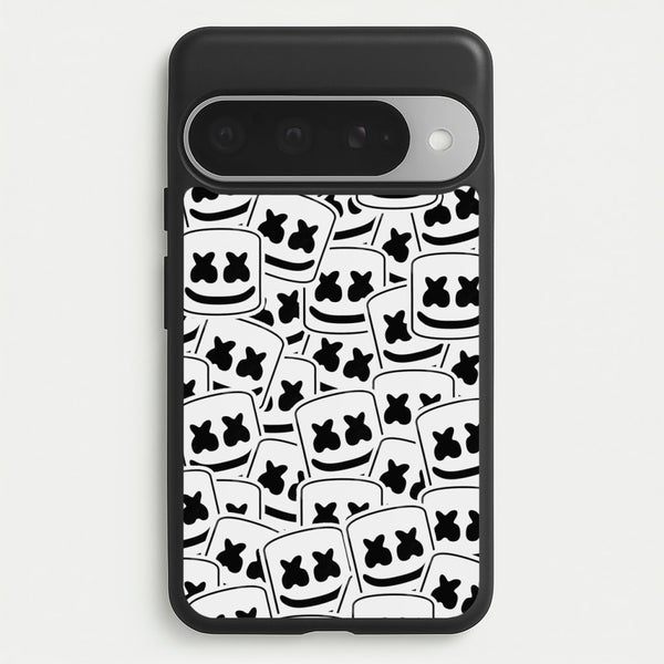 Collage - White Helmet DJ Phone Case for Google Pixel 10 Pro XL