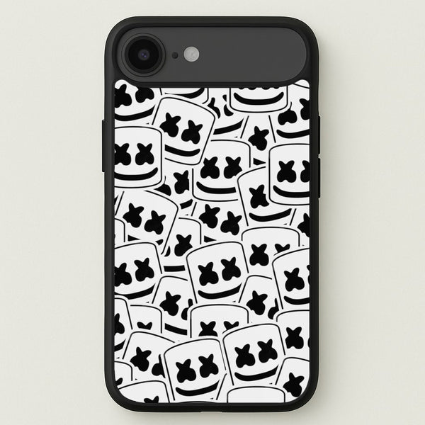Collage - White Helmet DJ Phone Case for iPhone 17 Air