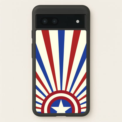 Shield And Stripes  - Marvel Phone Case for Google Pixel 6a