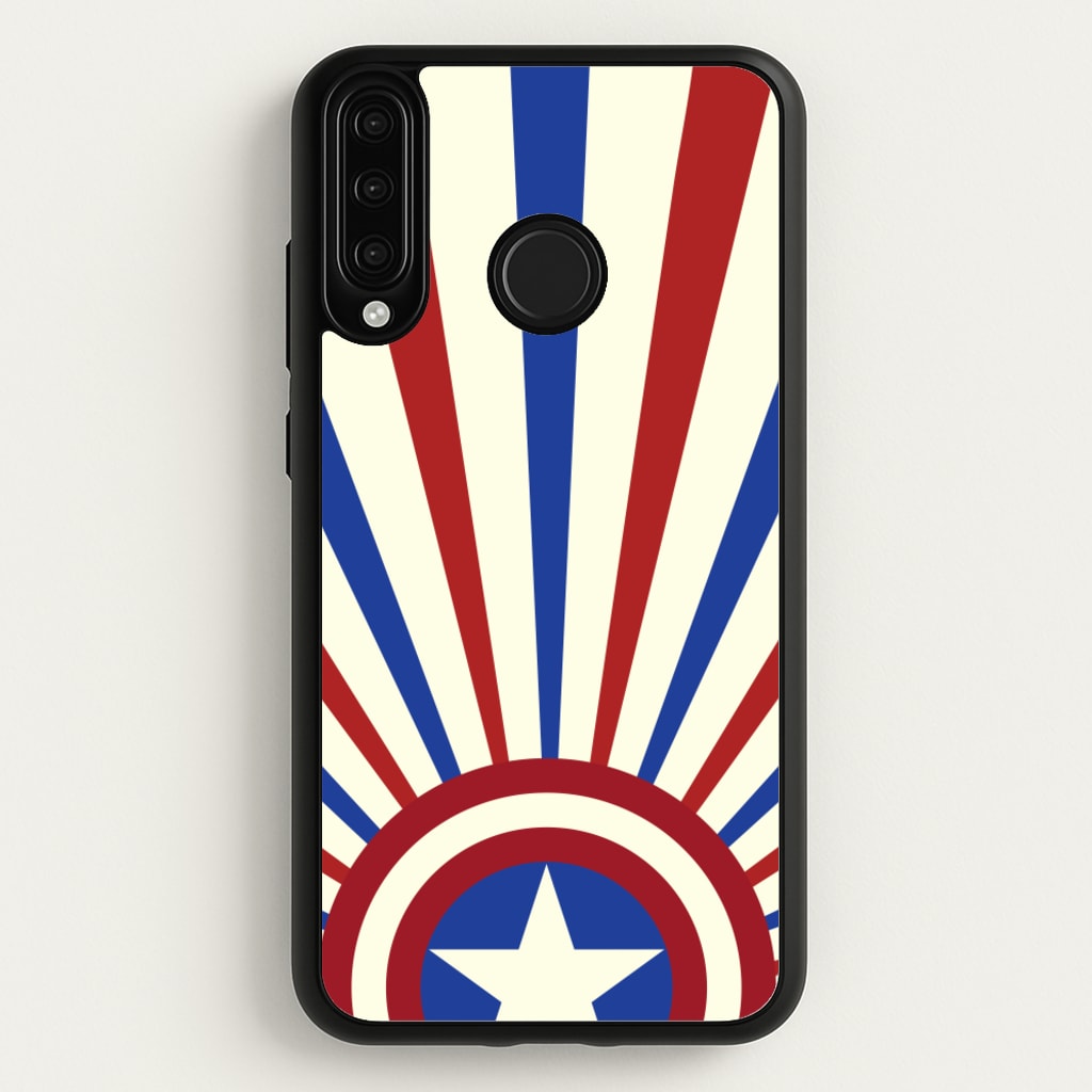 Shield And Stripes  - Marvel Phone Case for Huawei P30 Lite