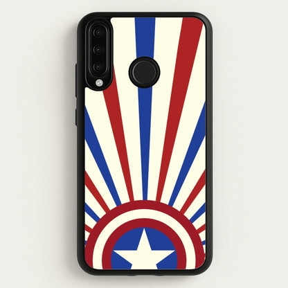 Shield And Stripes  - Marvel Phone Case for Huawei P30 Lite