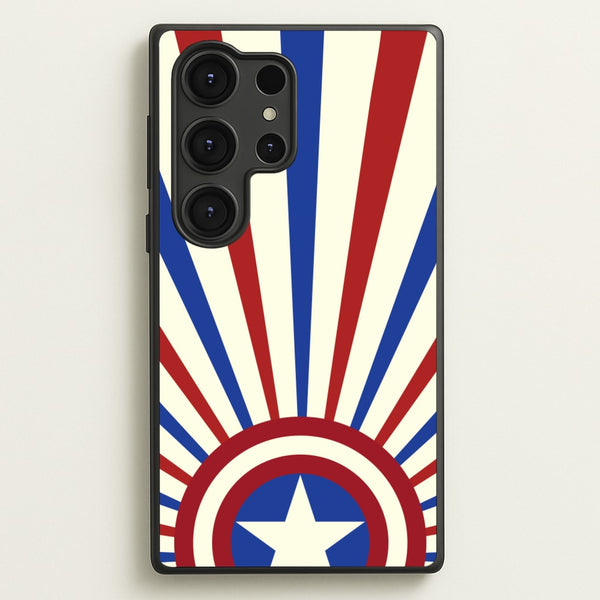 Shield And Stripes  - Marvel Phone Case for Galaxy S25 Ultra