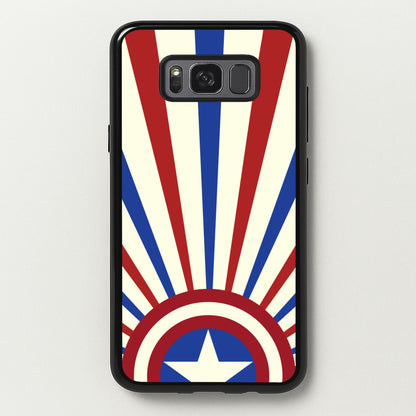 Shield And Stripes  - Marvel Phone Case for Galaxy S8