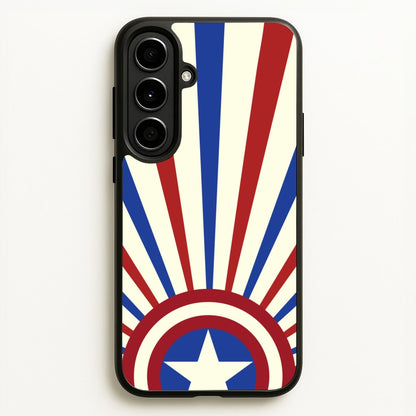 Shield And Stripes  - Marvel Phone Case for Galaxy A56