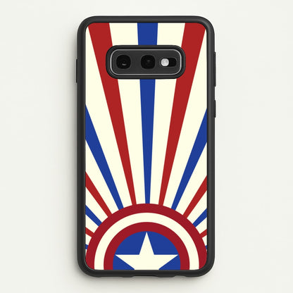 Shield And Stripes  - Marvel Phone Case for Galaxy S10e