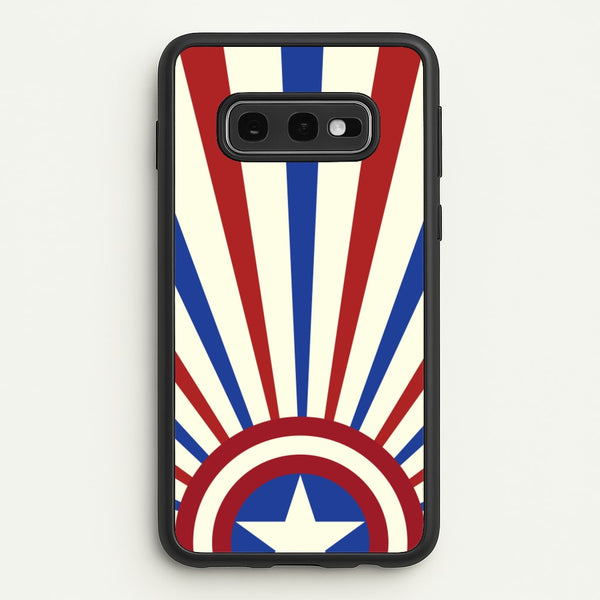 Shield And Stripes  - Marvel Phone Case for Galaxy S10e