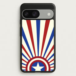 Shield And Stripes  - Marvel Phone Case for Google Pixel 9 / 9 Pro