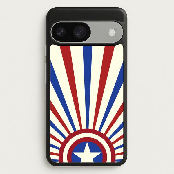 Shield And Stripes  - Marvel Phone Case for Google Pixel 9 / 9 Pro