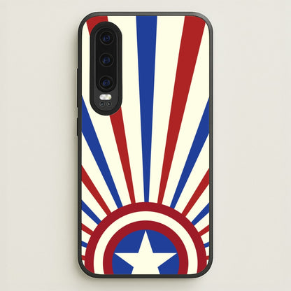 Shield And Stripes  - Marvel Phone Case for Huawei P30