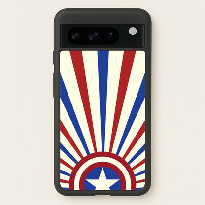 Shield And Stripes  - Marvel Phone Case for Google Pixel 8 Pro