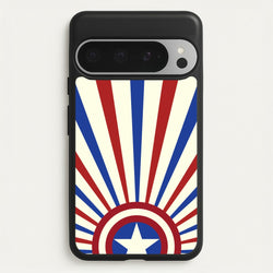 Shield And Stripes  - Marvel Phone Case for Google Pixel 9 Pro XL