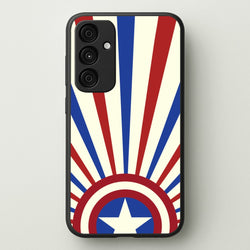 Shield And Stripes  - Marvel Phone Case for Galaxy A35