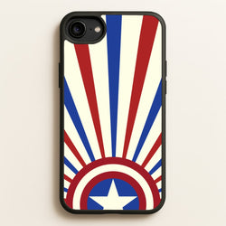 Shield And Stripes  - Marvel Phone Case for iPhone 6 / 7 / 8 / SE