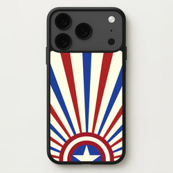 Shield And Stripes Phone Case for iPhone 17 Pro Max