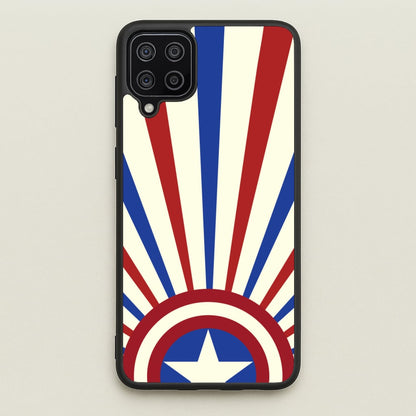 Shield And Stripes  - Marvel Phone Case for Galaxy A12