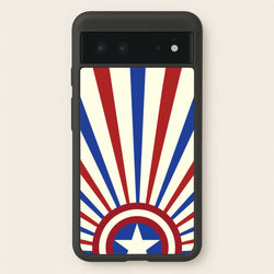 Shield And Stripes  - Marvel Phone Case for Google Pixel 6