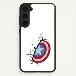 Shield Break  - Marvel Phone Case for Galaxy S23