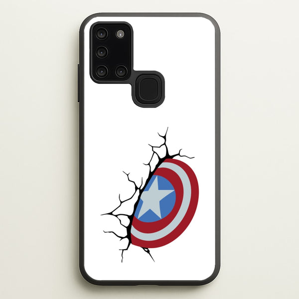 Shield Break  - Marvel Phone Case for Galaxy A21s