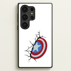 Shield Break  - Marvel Phone Case for Galaxy S25 Ultra