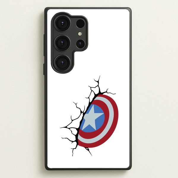 Shield Break  - Marvel Phone Case for Galaxy S25 Ultra