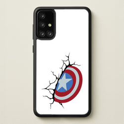 Shield Break  - Marvel Phone Case for Galaxy A71
