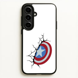 Shield Break  - Marvel Phone Case for Galaxy A56