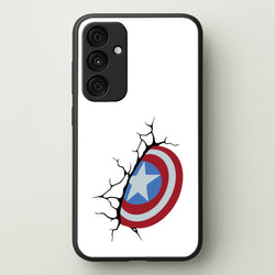 Shield Break  - Marvel Phone Case for Galaxy A55