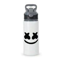 Black And White Helmet In Space  Active Water Bottle