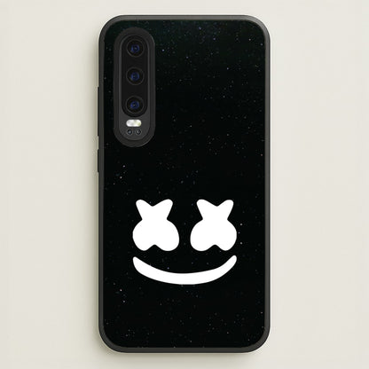 Black And White Helmet In Space   - Marshmello Phone Case for Huawei P30