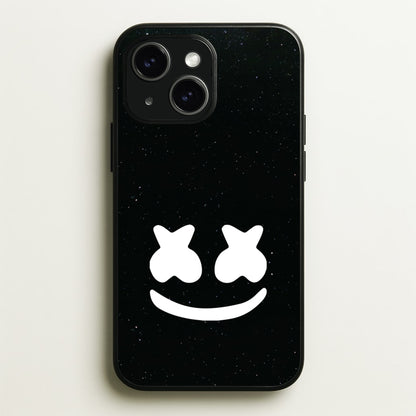 Black And White Helmet In Space   - Marshmello Phone Case for iPhone 14