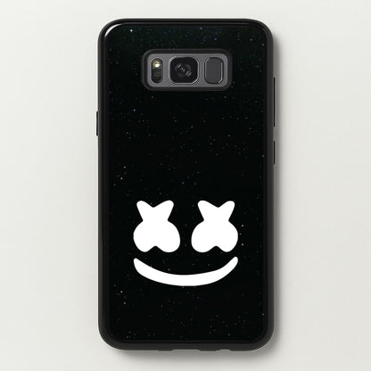 Black And White Helmet In Space   - Marshmello Phone Case for Galaxy S8