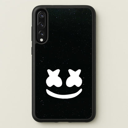 Black And White Helmet In Space   - Marshmello Phone Case for Huawei P20 Pro