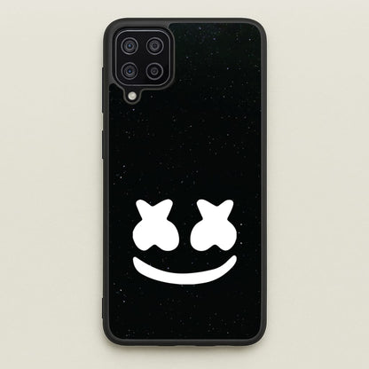 Black And White Helmet In Space   - Marshmello Phone Case for Galaxy A12