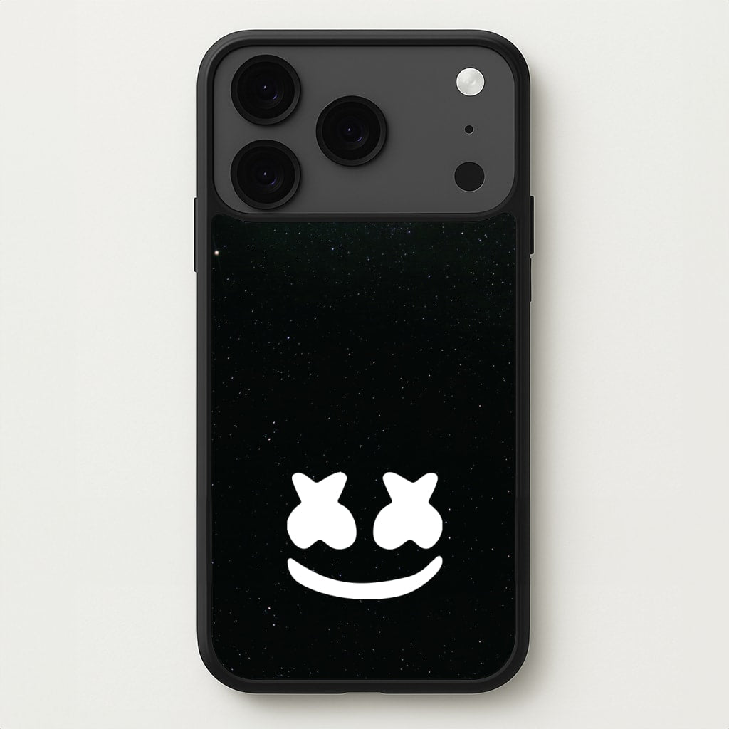 Black And White Helmet In Space Phone Case for iPhone 17 Pro Max