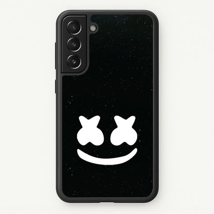 Black And White Helmet In Space   - Marshmello Phone Case for Galaxy S21FE