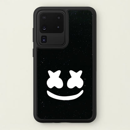 Black And White Helmet In Space   - Marshmello Phone Case for Galaxy S20 Ultra