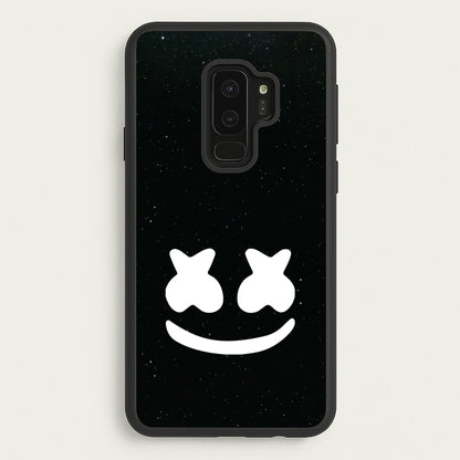 Black And White Helmet In Space   - Marshmello Phone Case for Galaxy S9 Plus