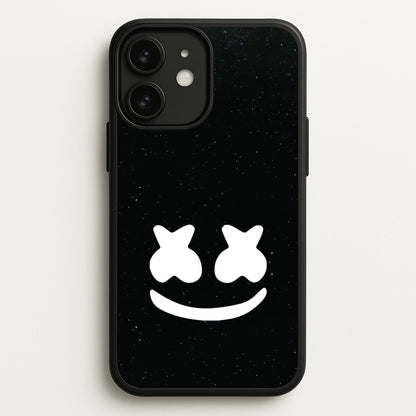 Black And White Helmet In Space   - Marshmello Phone Case for iPhone 11