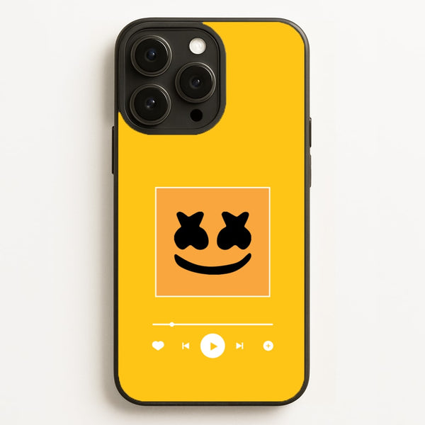 Helmet DJ Album Cover  - Marshmello Phone Case for iPhone 16 Pro Max