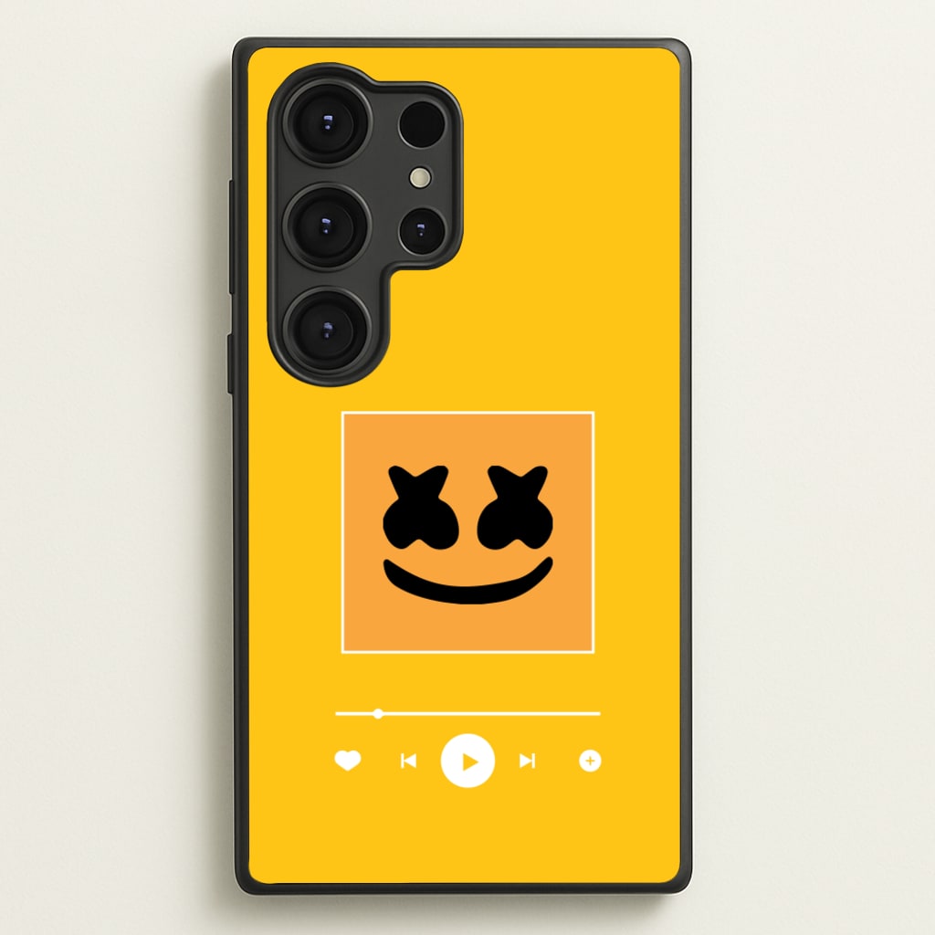 Helmet DJ Album Cover  - Marshmello Phone Case for Galaxy S25 Ultra