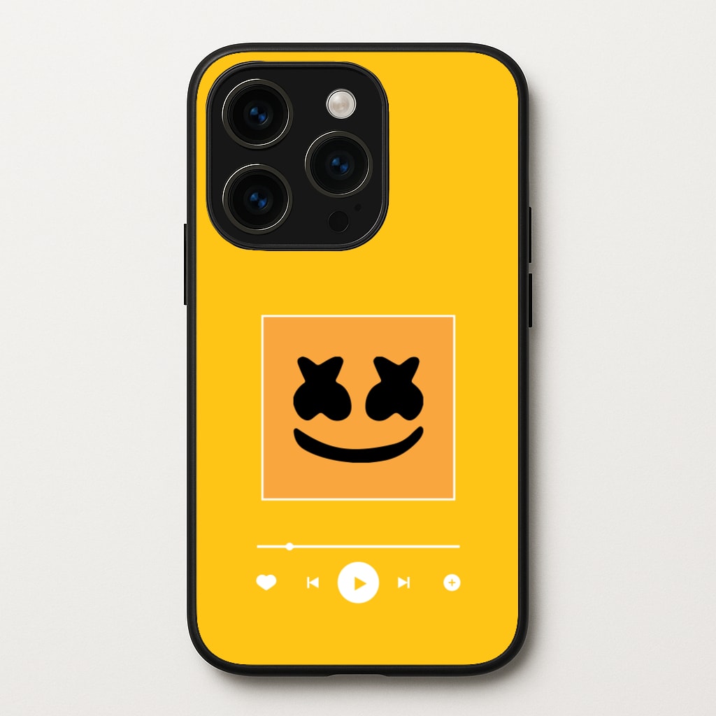 Helmet DJ Album Cover  - Marshmello Phone Case for iPhone 15 Pro Max