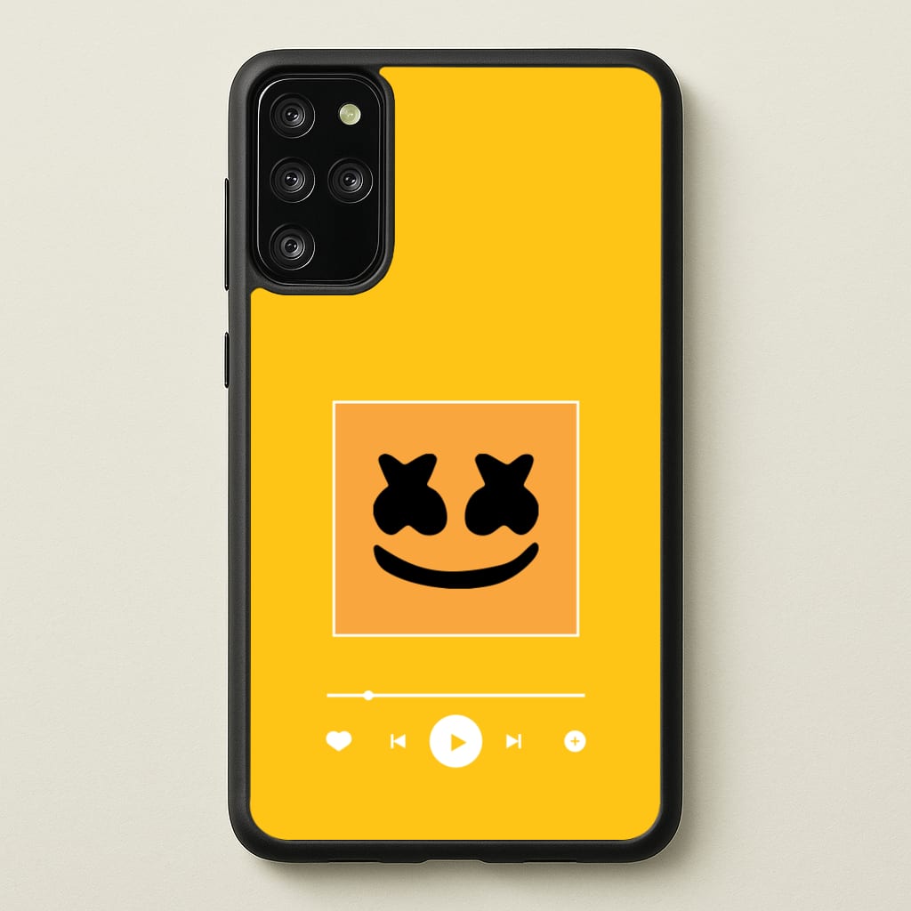 Helmet DJ Album Cover  - Marshmello Phone Case for Galaxy S20 Plus