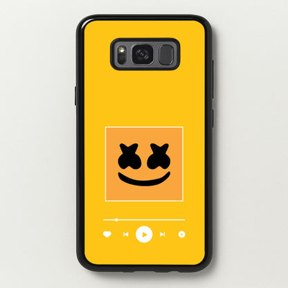 Helmet DJ Album Cover  - Marshmello Phone Case for Galaxy S8 Plus