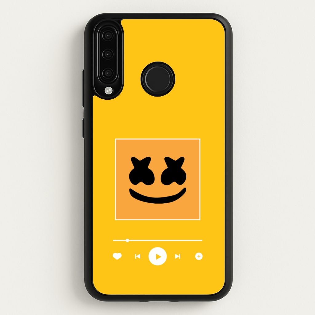 Helmet DJ Album Cover  - Marshmello Phone Case for Huawei P30 Lite