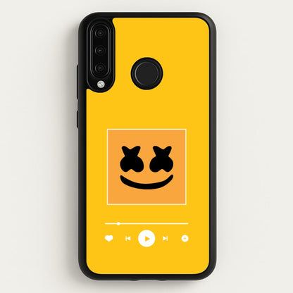 Helmet DJ Album Cover  - Marshmello Phone Case for Huawei P30 Lite